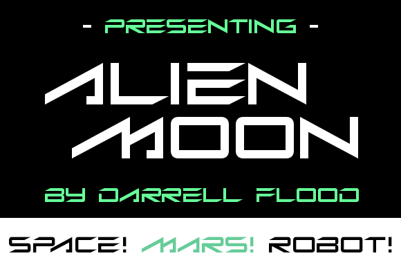 Alien Moon: A Display Font with Quiet Confidence