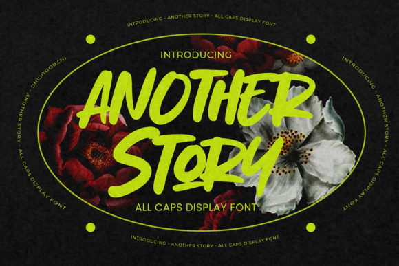 Another Story: A Display Font That Feels Human, Not Handcrafted