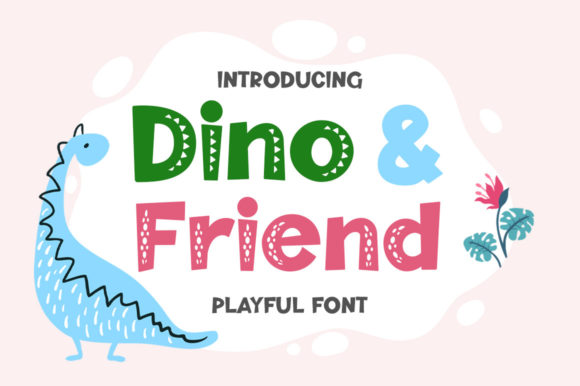 Dino Friend: A Friendly Display Font for Small Businesses