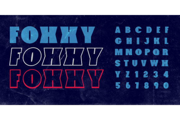 Foxxy: A Bold Display Font That Makes Your Brand Instantly Memorable