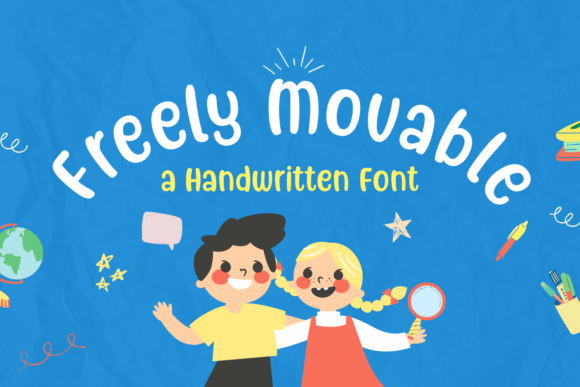 Freely Movable: A Playful Display Font That Builds Brand Trust