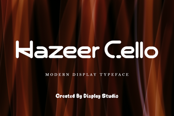 Hazeer Cello: A Modern Display Font for Editorial Impact