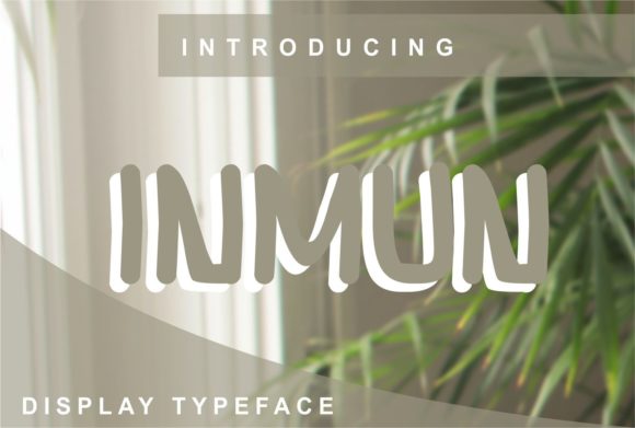 Inmun: A Display Font That Makes Your Brand Look Thoughtfully Designed