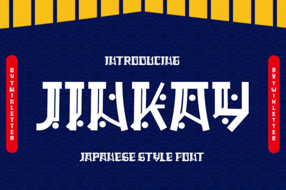 Jinkay Faux Japanese: A Display Font for Bold Web Layouts