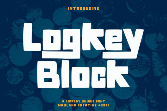 Logkey Block: A Display Font That Adds Personality Without Sacrificing Clarity