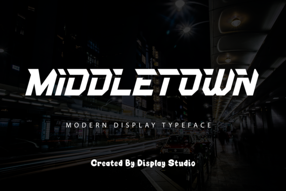 Middletown: A Modern Display Font That Elevates Real Small Business Branding