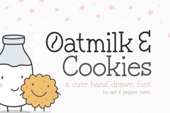 Oatmilk Cookies: A Friendly Display Font for Modern Web Brands