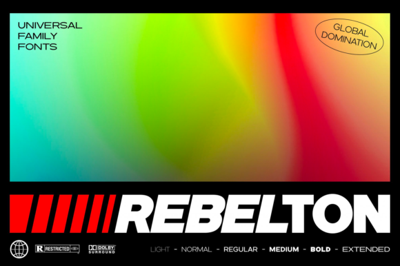 Rebelton: A Display Font That Earns Its Edge
