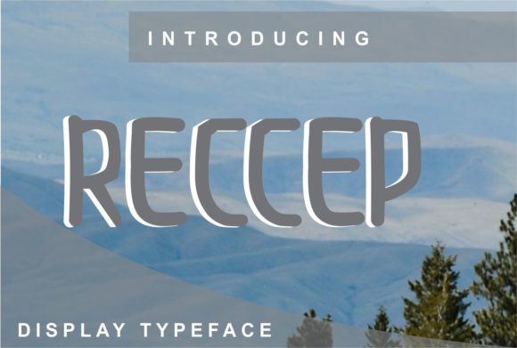 Reccep: A Clean, Adaptable Display Font for Real Branding Work