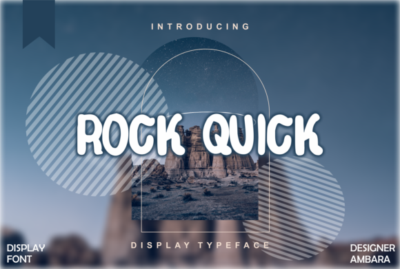 Rock Quick: A Playful Display Font That Pops on Every Screen