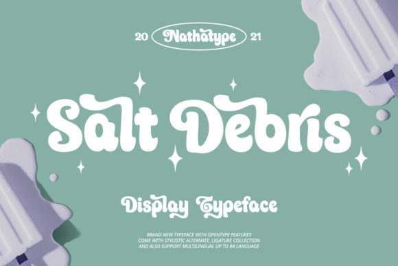 Salt Debris: A Display Font That Anchors Editorial Mood