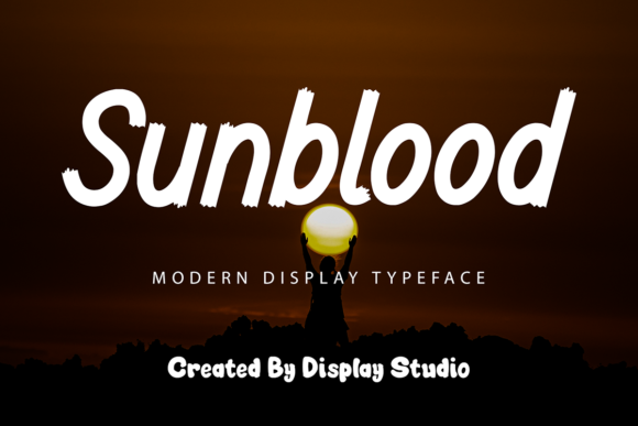 Sunblood: A Modern Display Font That Elevates Digital Branding