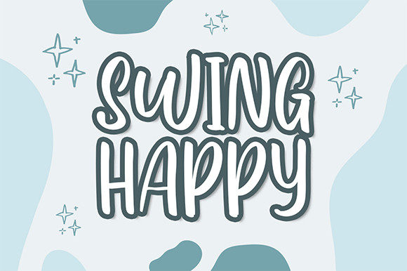 Swing Happy: A Display Font That Feels Like a Smile