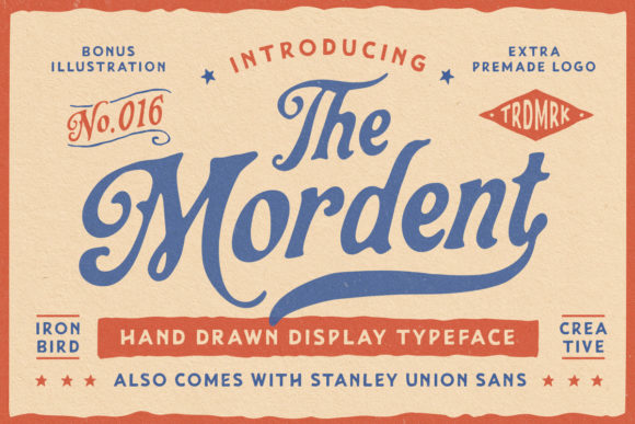 The Mordent Trio: A Retro-Assertive Display Font That Earns Its Place