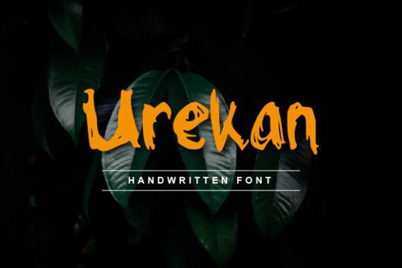 Urekan: A Display Font for Bold Digital Identity