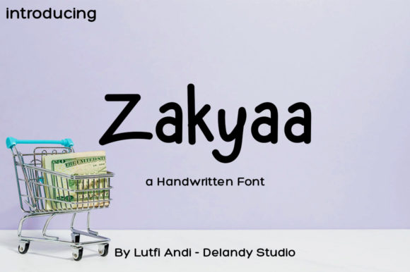 Zakyaa: A Display Font That Makes Your Campaigns Instantly Recognizable